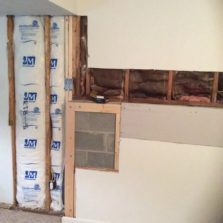 Wall insulation replacement during Odor Removal & Deodorization in West Modesto